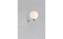 Tropea Vägglampa Vit/Krom IP44