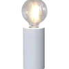 Tub Bordslampa E27 15cm Vit
