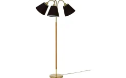 Tullgarn Golvfot 148cm 3L Mässing/Ek