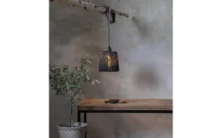 Twine Batteridriven Lampa 15cm Svart IP44