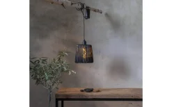 Twine Batteridriven Lampa 15cm Svart IP44