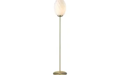 Twist Golvlampa 145cm Mässing/Opal