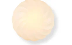 Twist Plafond Ø35cm Mässing/Opal