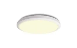 Ultra Light Plafond Ø24cm LED 3-Steg DIM Minne 3000K 1250lm 15W(100W) Vit IP54