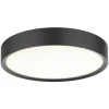 Universal Plafond Ø33cm LED 3-Steg DIM 3000K 1440lm 18W(140W) Svart IP44