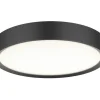 Universal Plafond Ø43cm LED 3-Steg DIM 3000K 2880lm 36W(250W) Svart IP44