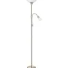 Up 2 Golvlampa 177cm Matt Nickel