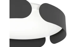 Valcasotto Plafond 37cm LED 3000K 21,6W Svart