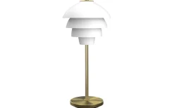 Valencia Bordslampa 41cm Vit/Mässing