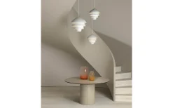 Valencia Taklampa 32cm Vit/Mässing