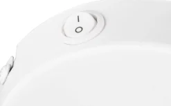 Valentin Spotlight E14 matt vit/guld/trä