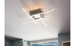 Valmora Plafond 56cm LED 3000K 20W Krom