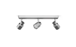 Valto III Takspotlight 3L Krom IP44