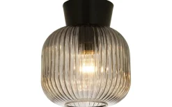 Vanja Plafond 20cm Svart/Rök