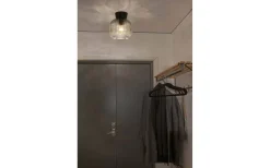 Vanja Plafond 20cm Svart/Rök