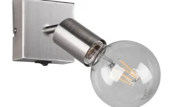 Vannes Spotlight E27 borstat stål