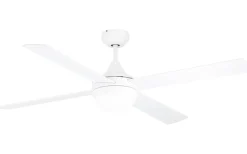 Varadero Takfläkt 122cm Vit Med Belysning