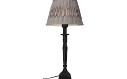 Veckad Lampskärm Ø25cm Grå