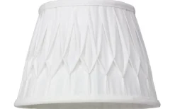 Veckad Lampskärm Ø25cm Vit