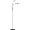 Vegas Golvlampa 140cm LED 3000K 2x7W Dimbar Svart