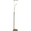Vegas Golvlampa 180cm LED 3000K 20W+5W Dimbar Antikmässing