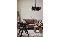 Vegas Taklampa 3L 53cm Svart/Mässing