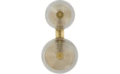 Venedig Vägglampa Glas 52cm Guld