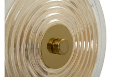 Venedig Vägglampa Glas 52cm Guld