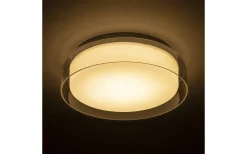 Venice Plafond 30cm 12W 3000K Vit/Krom IP44