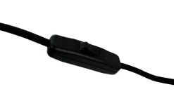 Ventnor Bordslampa 34cm Vit Pappersskärm/Svart