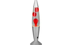 Vesuv Lavalampa 42cm LED Silver