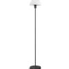 Vienda Golvlampa 125cm Svart/Opal Glas