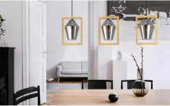 Viglioni Taklampa 106cm Smoke/Ek