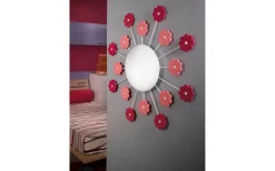 Viki Plafond 63cm Rosa