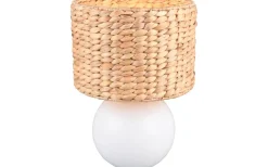 Vina Bordslampa 40cm E27 matt vit/beige