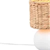 Vina Bordslampa 29cm E27 matt vit/beige