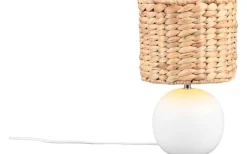 Vina Bordslampa 29cm E27 matt vit/beige