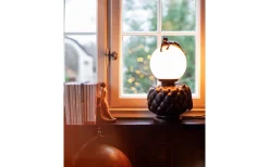 Viva La Diva Bordslampa 45cm Svart/Vit Matt