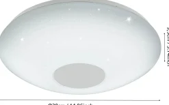 Voltago Plafond 38cm LED 2700-6500K 19,2W med Fjärrkontroll Vit