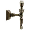 Waldorf Vägglampa Antik Silver