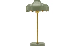 Wells Bordslampa 50cm Mossa/Guld