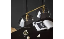 Wendo Taklampa 70cm 2L Mässing/Rök