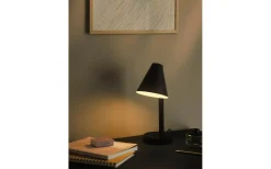 Wilmer Skrivbordslampa med USB 33cm Svart