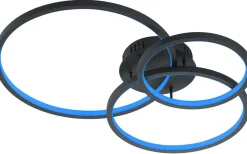 WiZ Aaron Plafond LED antracit RGBW