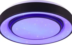 WiZ Mona Plafond LED mattsvart stjärnljus RGBW