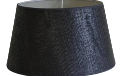 Wood Lampskärm Låg Ø32cm Svart