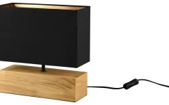 Woody Bordslampa 30cm E27 trä/svart