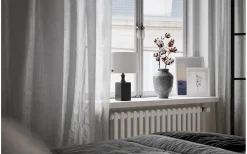 Woody Bordslampa 41cm Svart/Vit