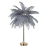 Yoga Bordslampa Palm 60cm Grå/Guld