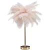 Yoga Bordslampa Palm 55cm Rosa/Guld